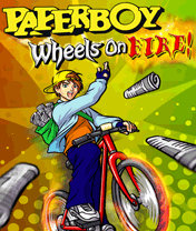 Download 'Paperboy Wheels On Fire (128x160) SE K500' to your phone